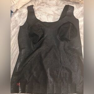 Ruby Ribbon Sleek Shape Tank Cami  - Midnight Glitz – size 46